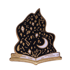 Magic Book Brooch