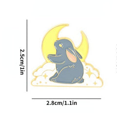 Lover & Fish Men's Brooch Kitten Pin