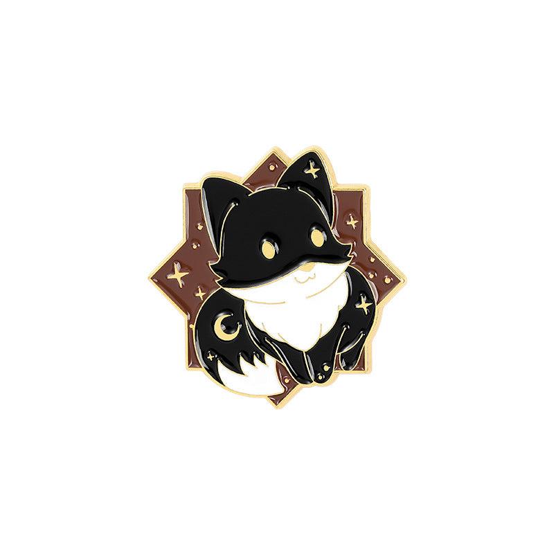 Lover & Fish Men's Brooch Kitten Pin