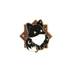 Lover & Fish Men's Brooch Kitten Pin