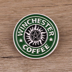 Coffee Enamel Badges Brooches For Men Lapel Pins Backpacks Jewelry