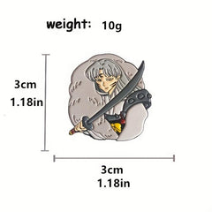 Anime Character Enamel Brooch Pins Metal Badges Lapel Pin Brooches Jackets