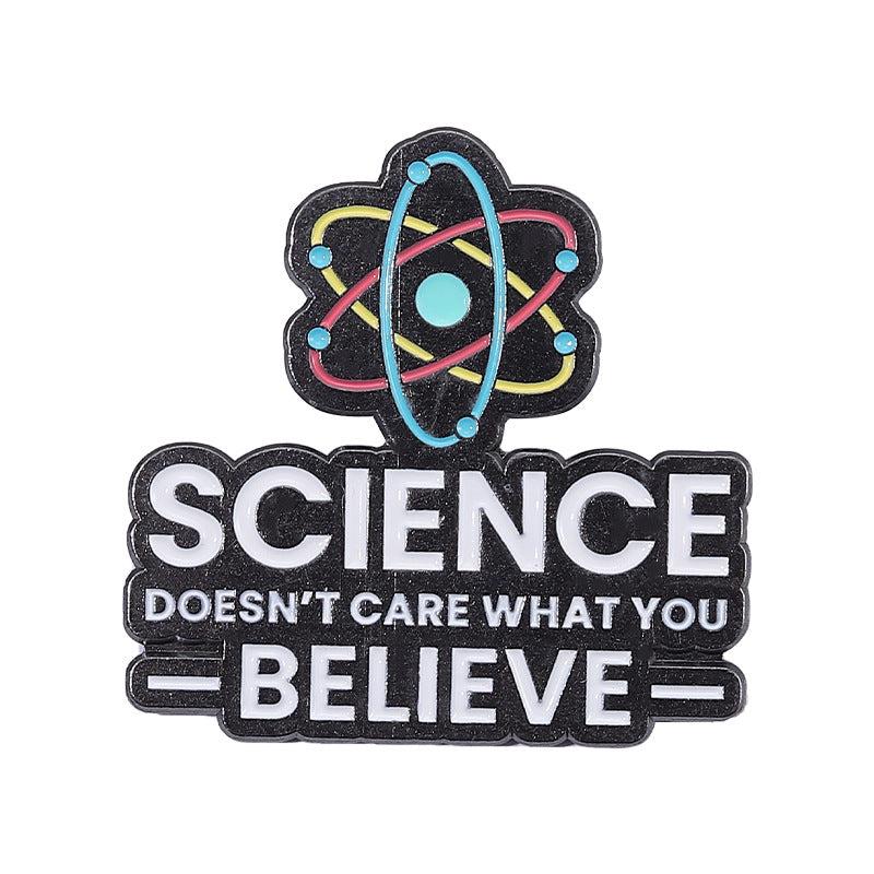 Science Brooch For Men Creative