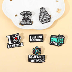 Science Brooch For Men Creative
