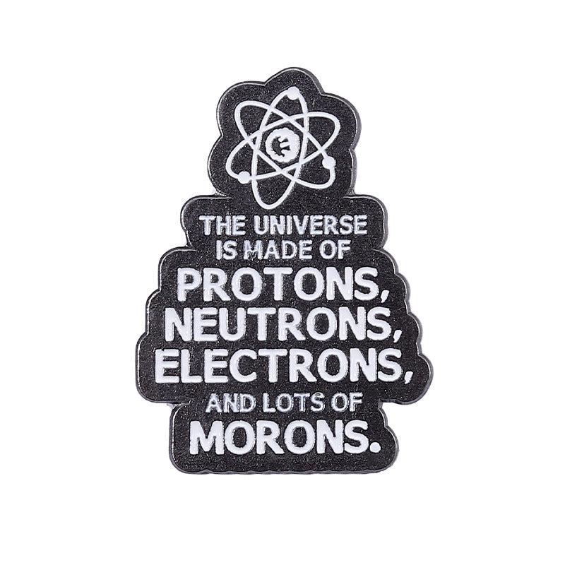 Science Brooch For Men Creative
