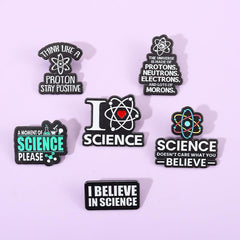 Science Brooch For Men Creative