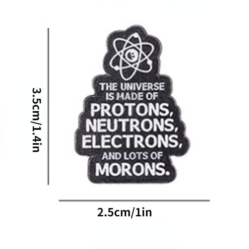 Science Brooch For Men Creative