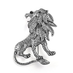 Vintage Men's Lion Brooch