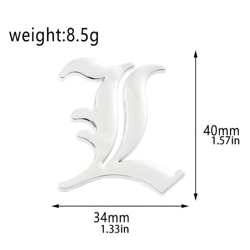 1pc Anime Metal Brooch Creative Pin