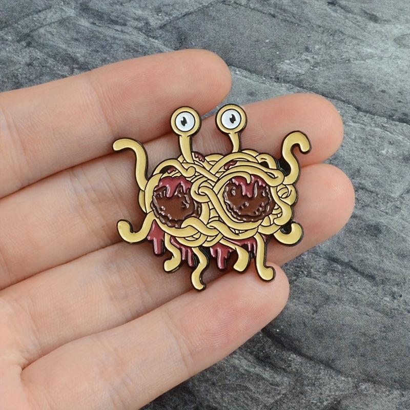 Men's Creative Pastry Eye Accessories Brooch