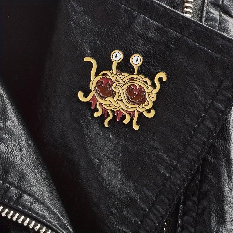 Men's Creative Pastry Eye Accessories Brooch