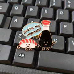 Creative Pop Enamel Pin Lapel Badges Brooch Funny Jewelry