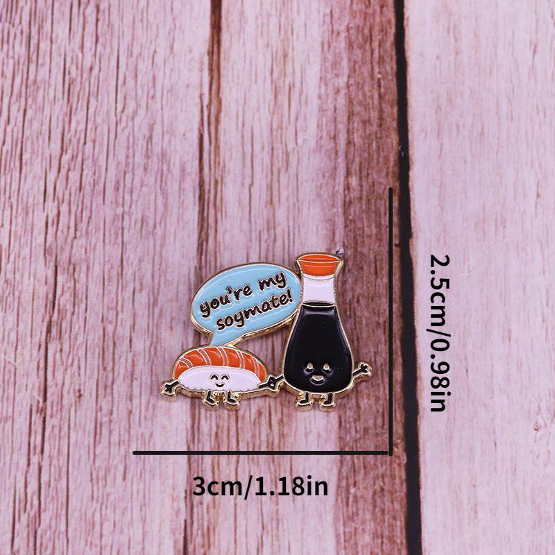 Creative Pop Enamel Pin Lapel Badges Brooch Funny Jewelry