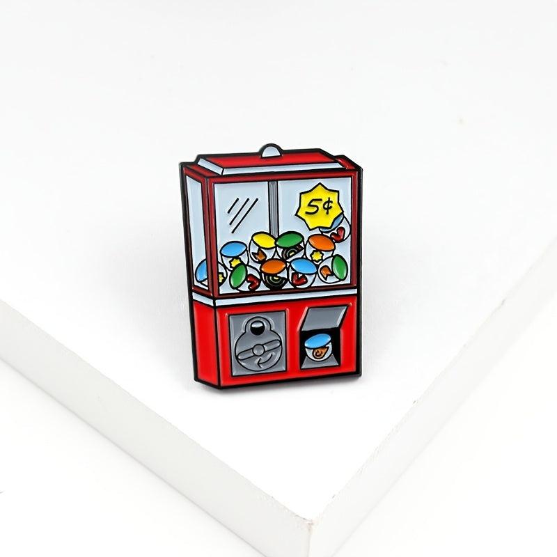 Egg Game Console Brooch with Creative Twist