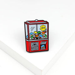 Egg Game Console Brooch with Creative Twist