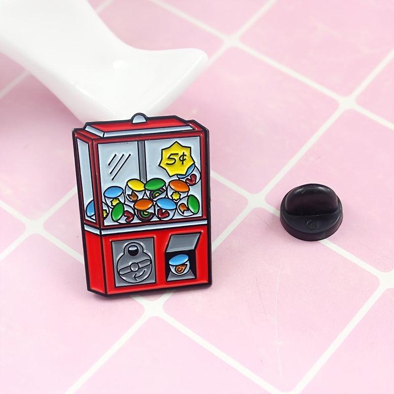 Egg Game Console Brooch with Creative Twist