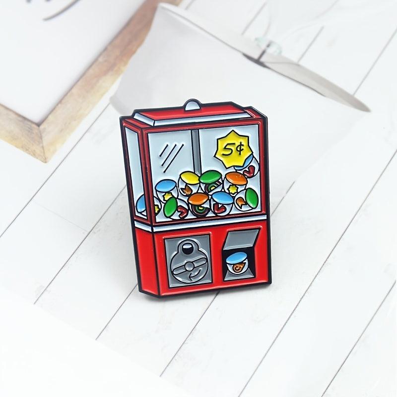 Egg Game Console Brooch with Creative Twist