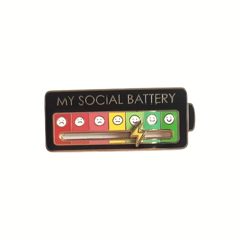 Emotional Enamel Lapel Pin Creative Design