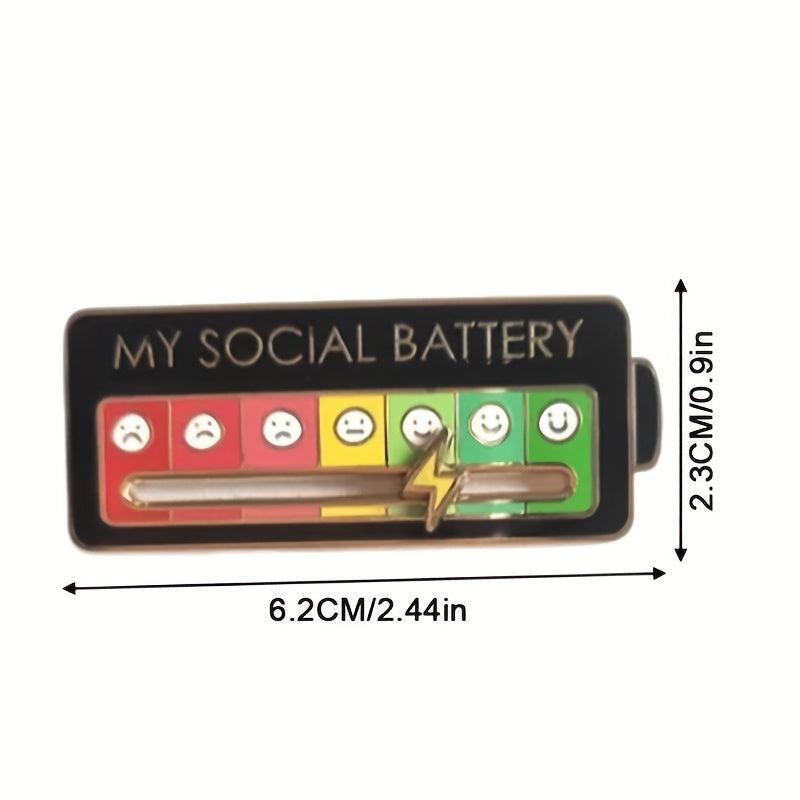 Emotional Enamel Lapel Pin Creative Design