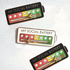 Emotional Enamel Lapel Pin Creative Design