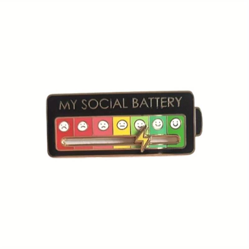 Emotional Enamel Lapel Pin Creative Design