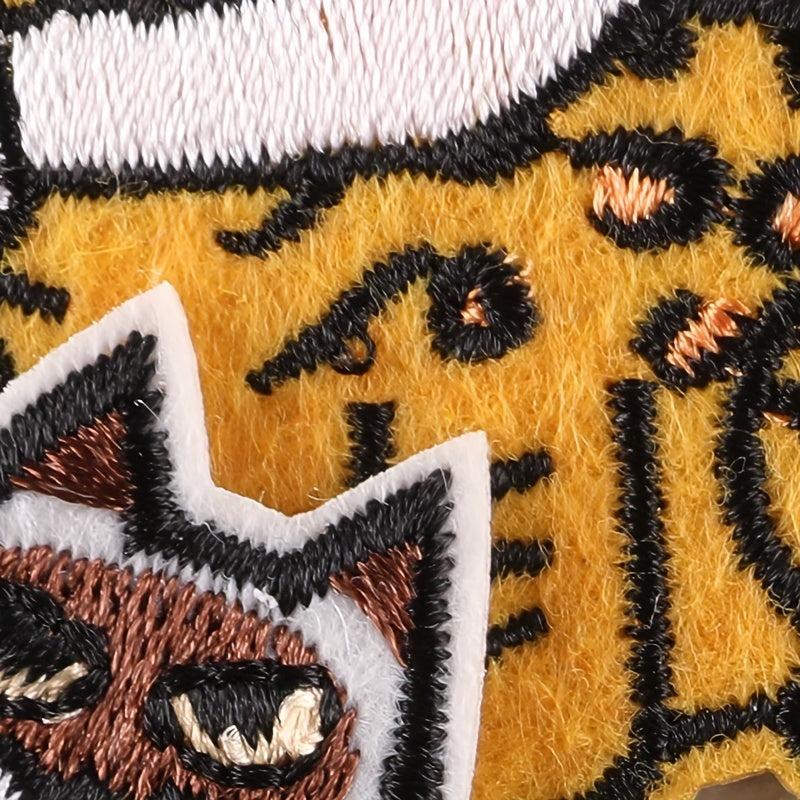 5pcs Cat Embroidery DIY Patch for Clothes Backpack Hat