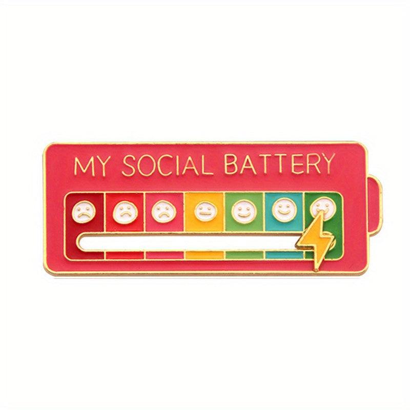 Funny Social Pins for Self Expression Men