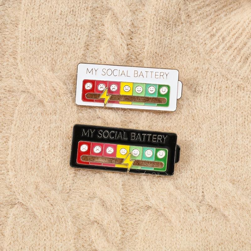 Funny Social Pins for Self Expression Men