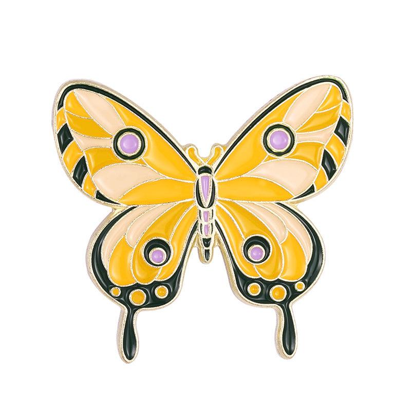 Flower Insect Butterfly Brooch For Men Butterfly Pins