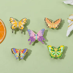 Flower Insect Butterfly Brooch For Men Butterfly Pins