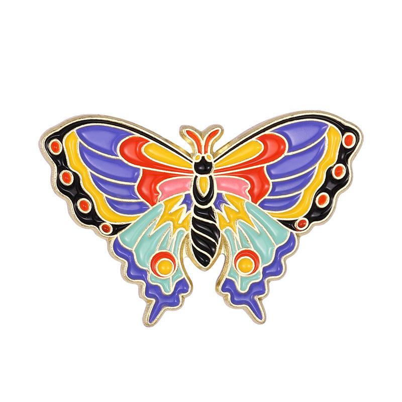 Flower Insect Butterfly Brooch For Men Butterfly Pins