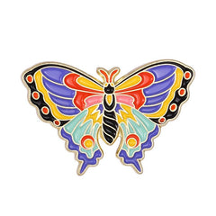 Flower Insect Butterfly Brooch For Men Butterfly Pins