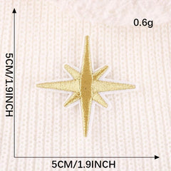 10pcs Cross Edge Patches Girls Clothing Coat DIY Ironing Cloth