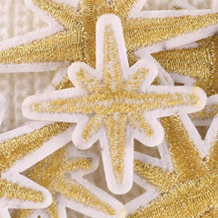 10pcs Cross Edge Patches Girls Clothing Coat DIY Ironing Cloth