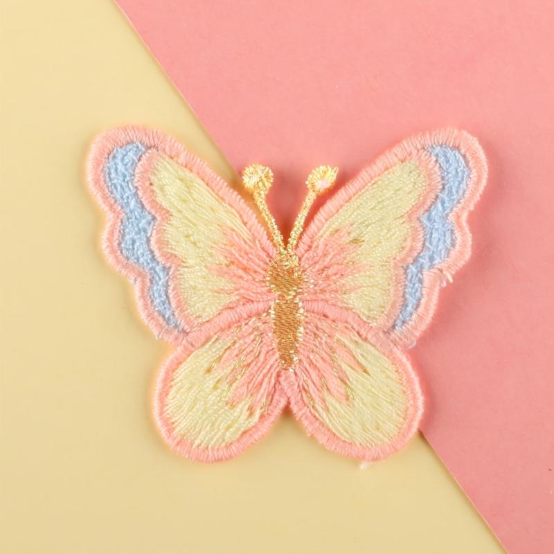 5pcs Butterfly Embroidery Patches DIY Clothes Accessories