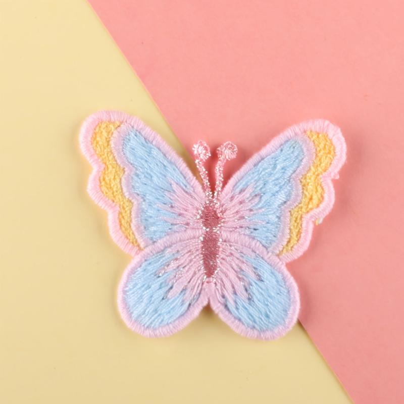 5pcs Butterfly Embroidery Patches DIY Clothes Accessories