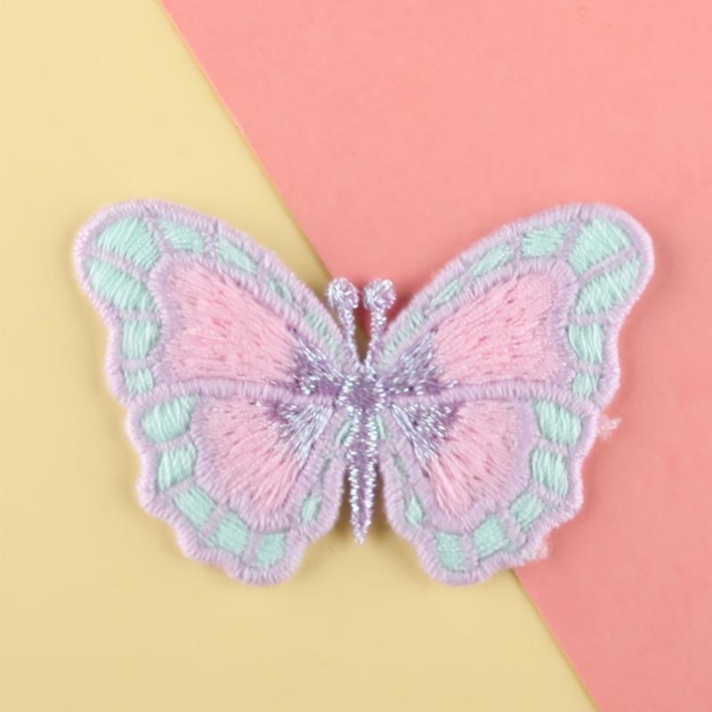 5pcs Butterfly Embroidery Patches DIY Clothes Accessories