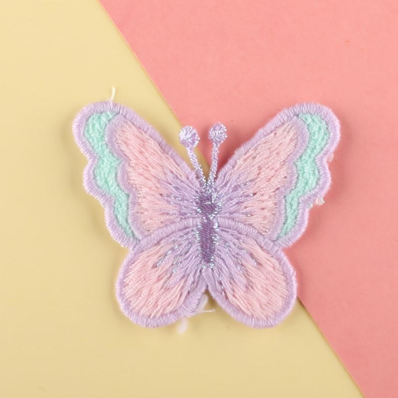 5pcs Butterfly Embroidery Patches DIY Clothes Accessories