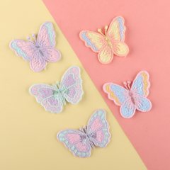 5pcs Butterfly Embroidery Patches DIY Clothes Accessories
