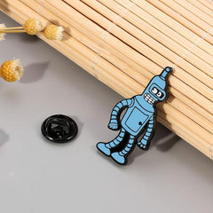 Animation Future Robot Brooch Clothing Accessory
