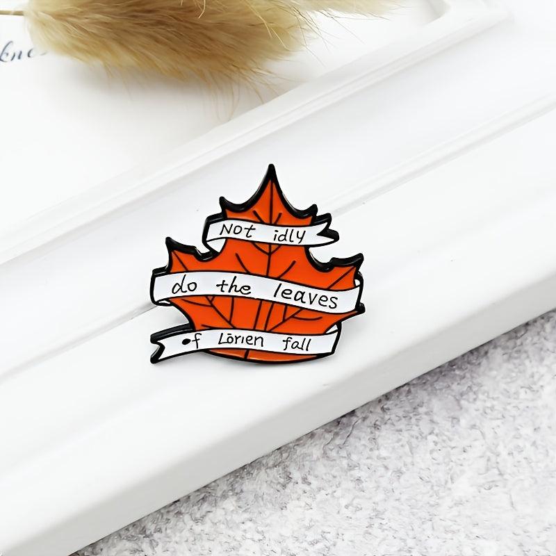 Leaf Alloy Brooch Personality Creative Pin