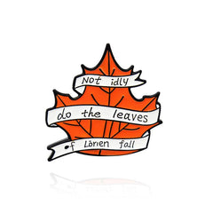 Leaf Alloy Brooch Personality Creative Pin