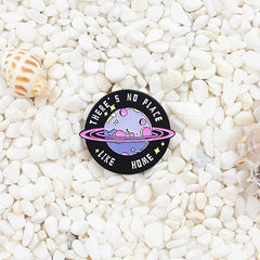 Home Sweet Home Planet Brooch