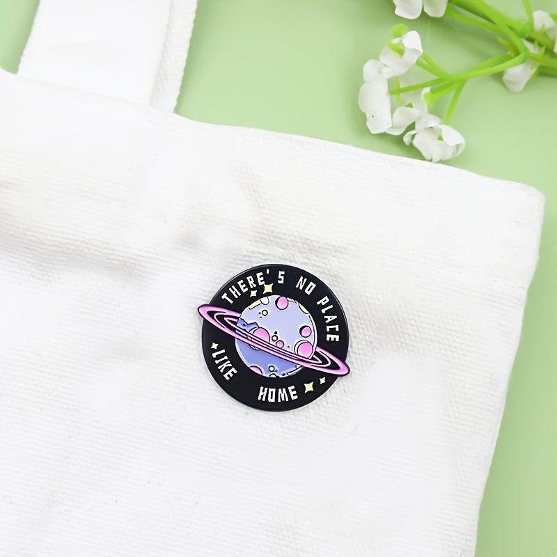Home Sweet Home Planet Brooch