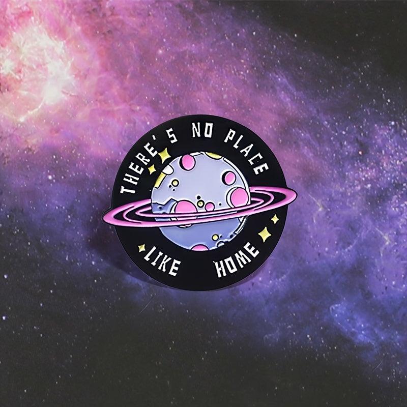 Home Sweet Home Planet Brooch