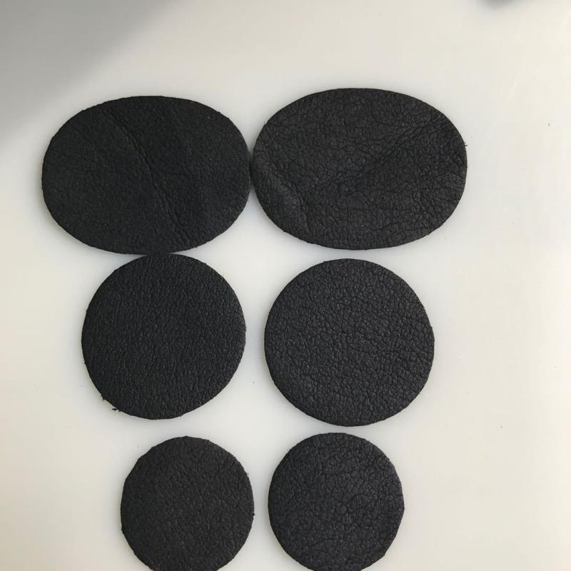 Men's Novel PU Leather Shoe Heel Sneaker Patch