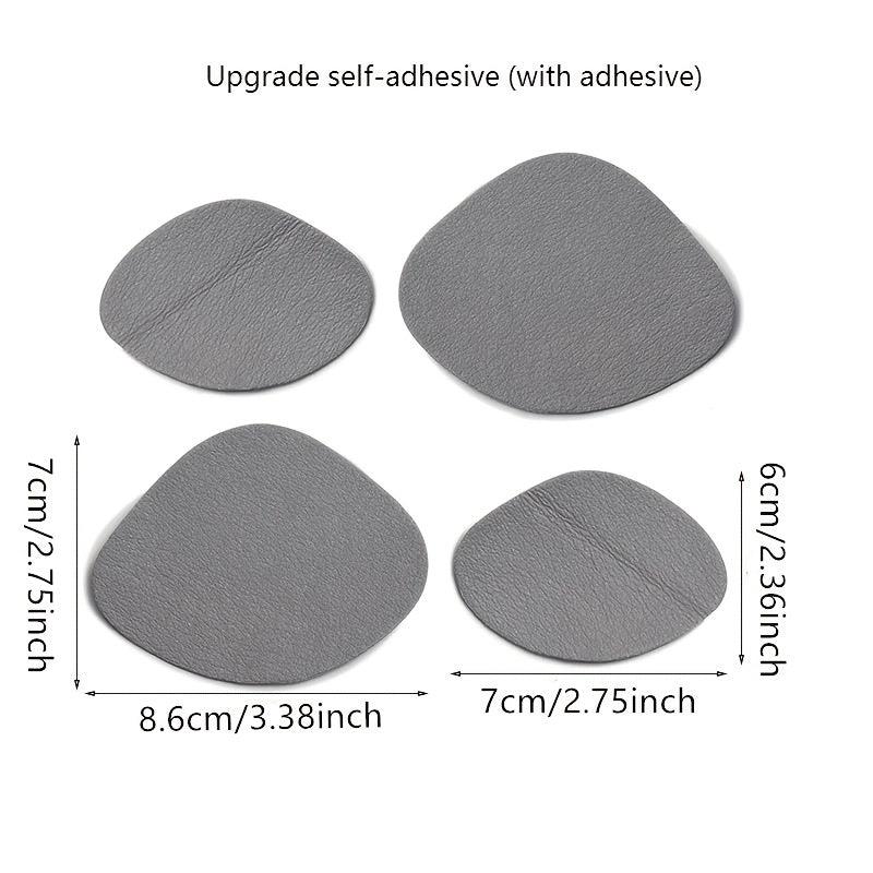 Men's Novel PU Leather Shoe Heel Sneaker Patch