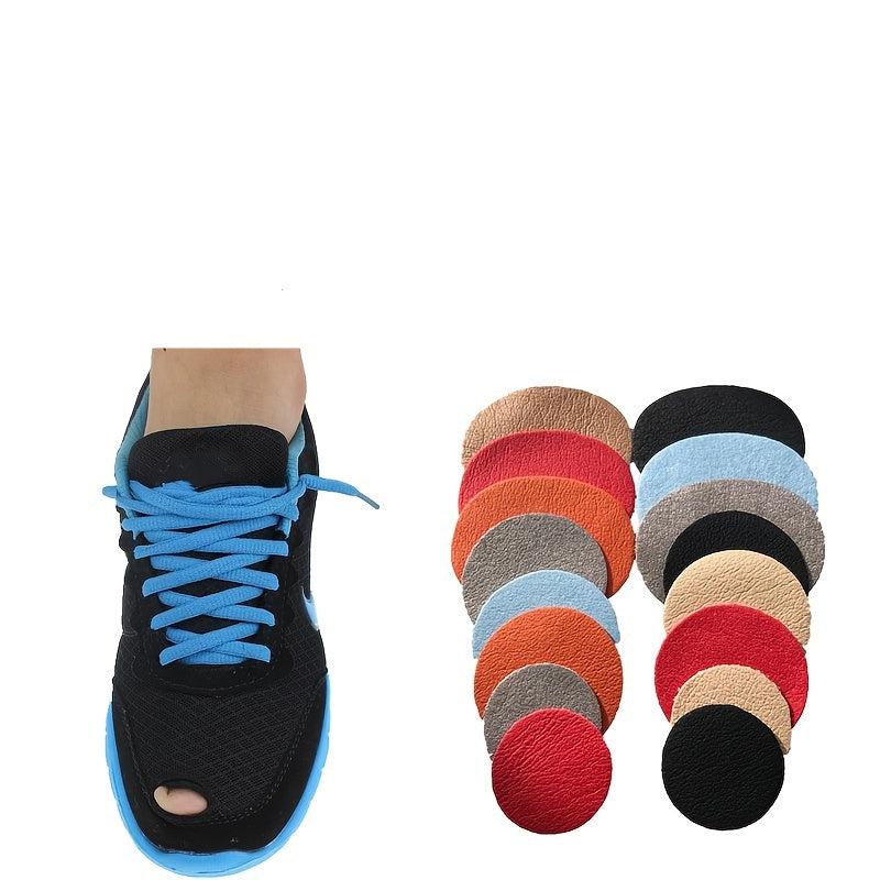 Men's Novel PU Leather Shoe Heel Sneaker Patch