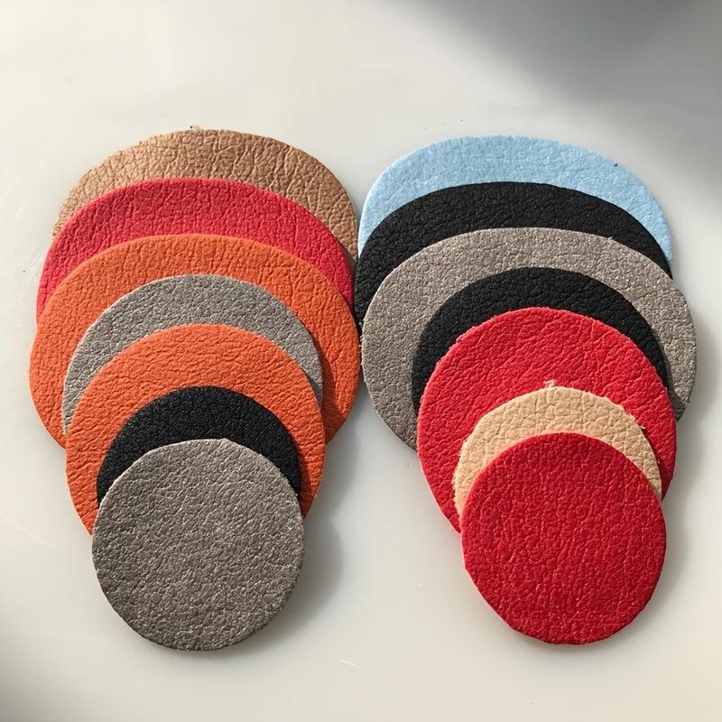 Men's Novel PU Leather Shoe Heel Sneaker Patch