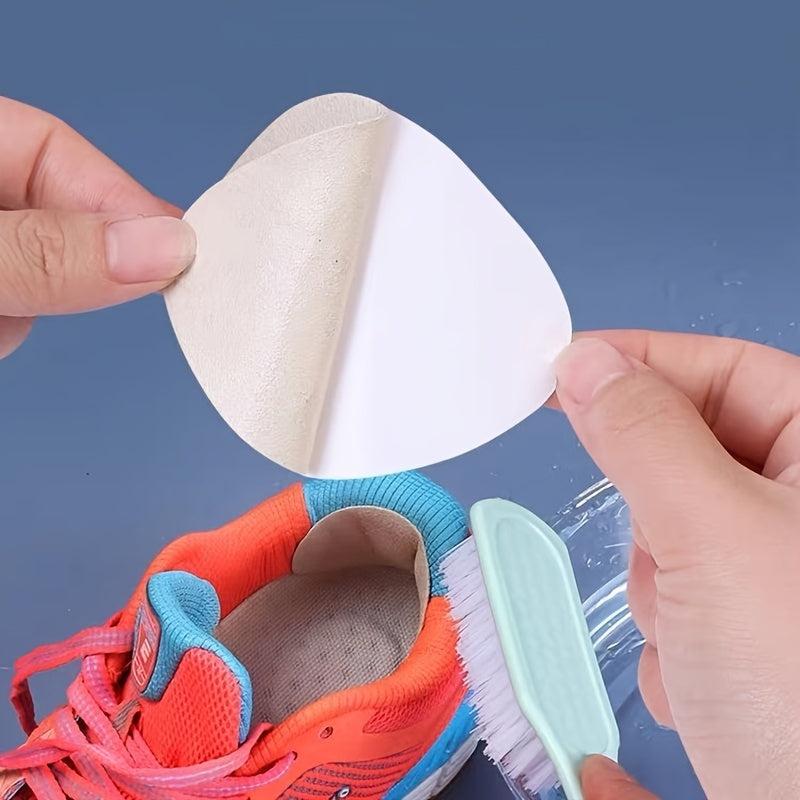 Men's Novel PU Leather Shoe Heel Sneaker Patch